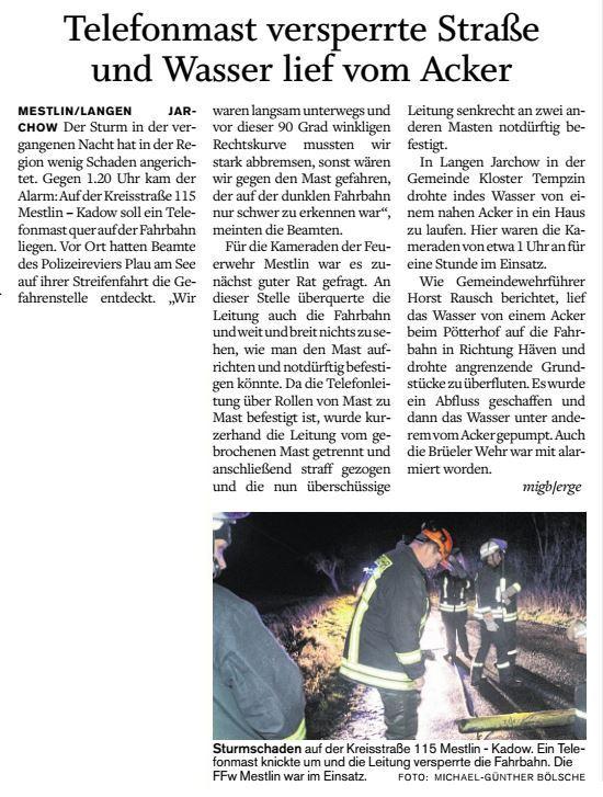 SVZ vom 04.01.2018