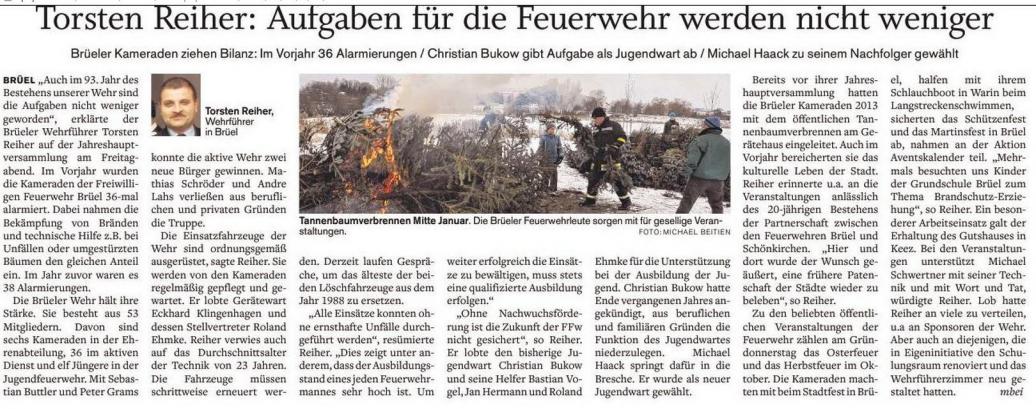 SVZ vom 28.01.2013