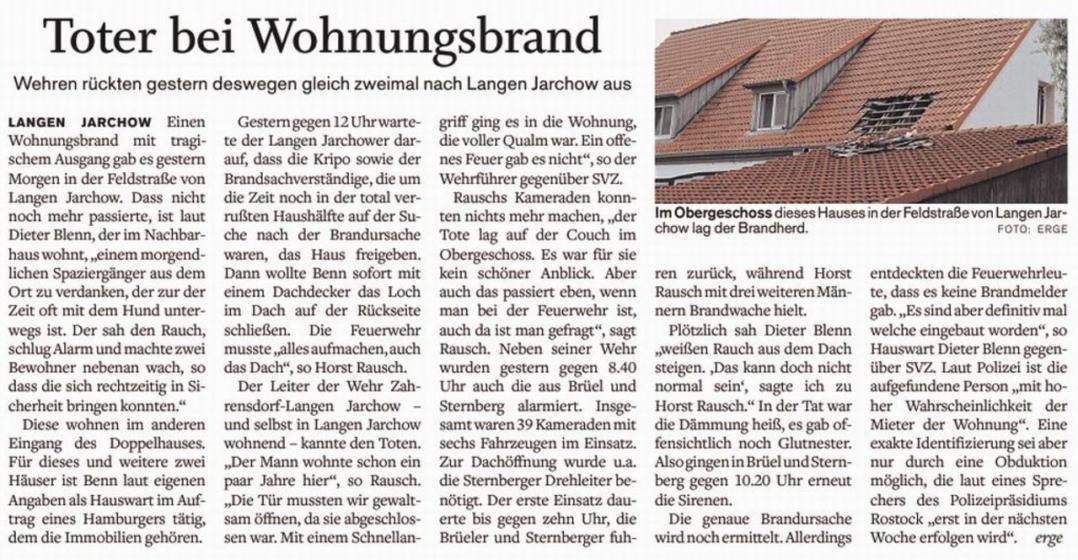 SVZ vom 13.06.2016