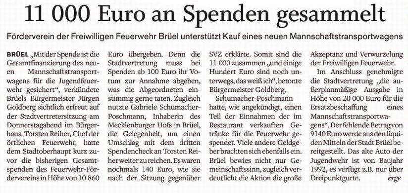 SVZ vom 25.06.2016