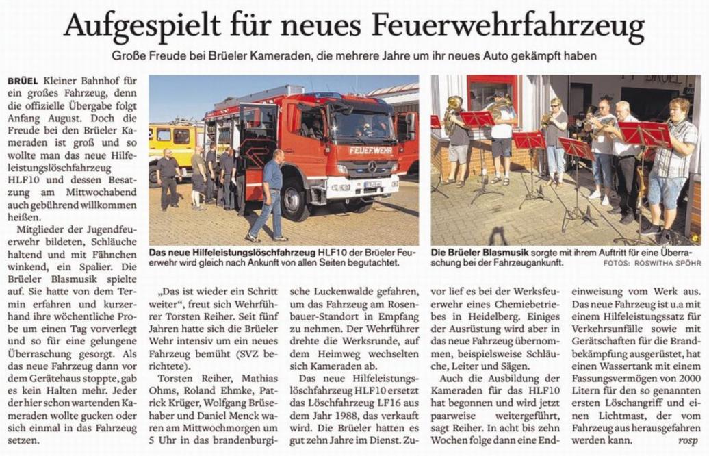 SVZ vom 22.07.2016